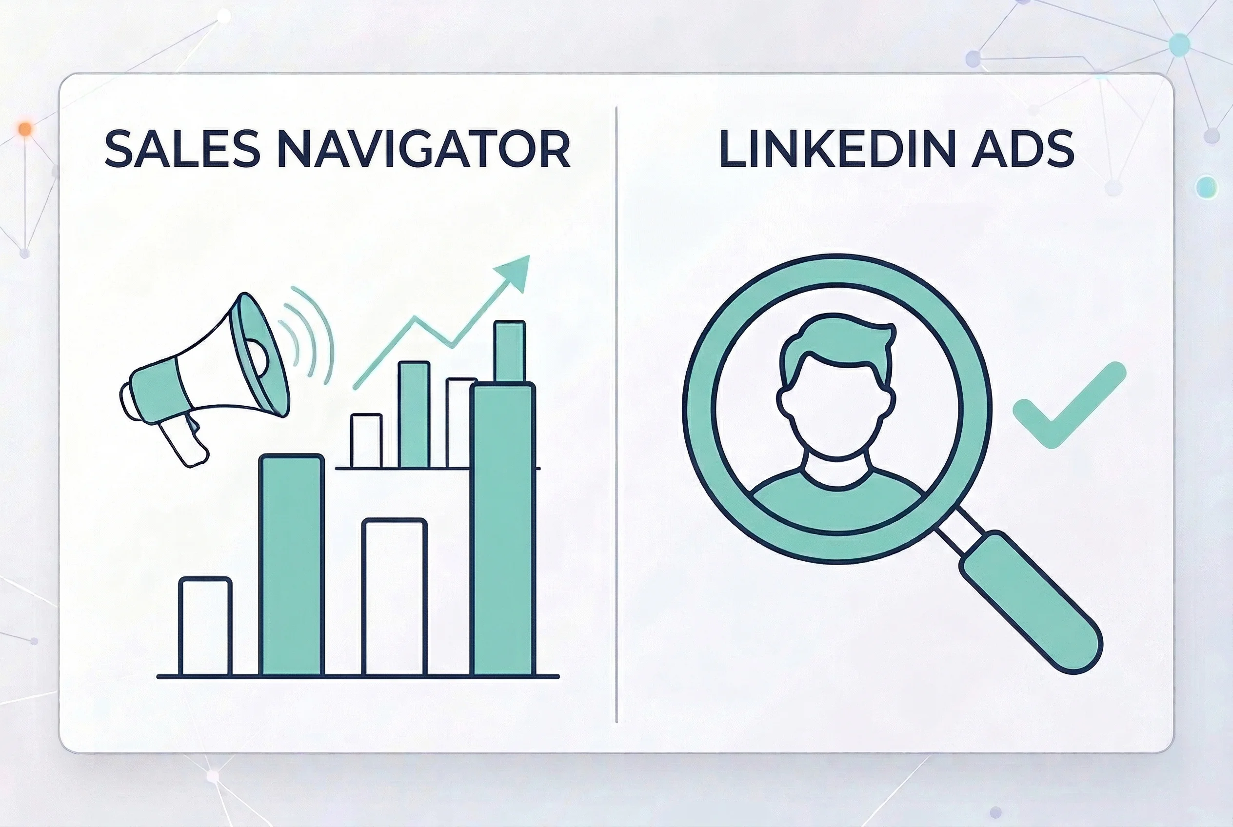 Differenze tra salesnavigator e linkedinadscover
